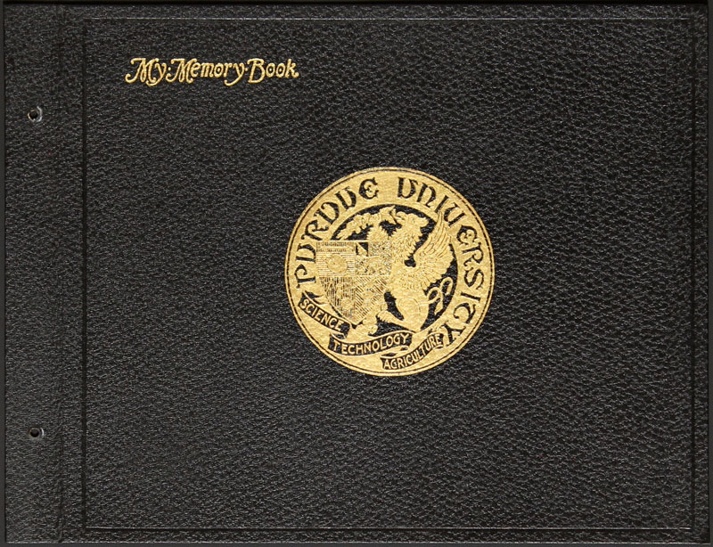Purdue University Cover Only Memory Book