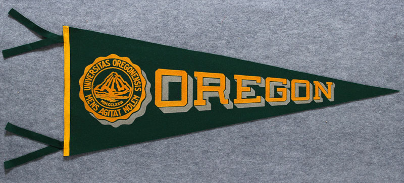 University of Oregon Pennant