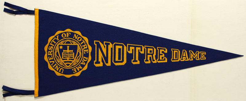 University of Notre Dame Pennant