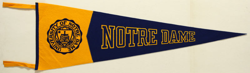 University of Notre Dame Pennant