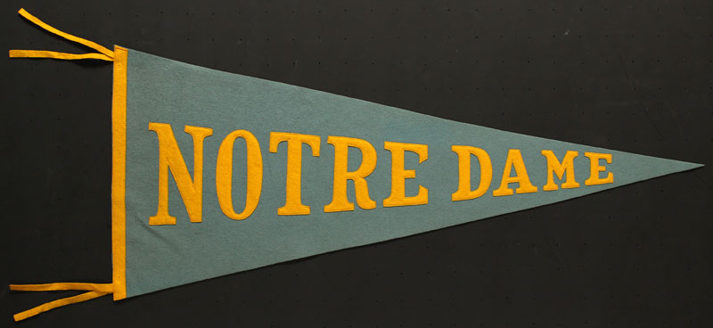University of Notre Dame Pennant