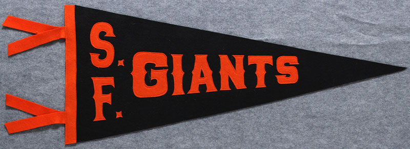San Francisco Giants1958/59 Felt Pennant
