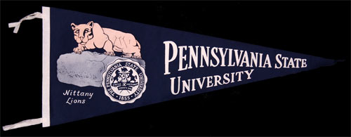 Pennsylvania State University Nittany Lions Pennant