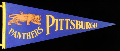 University of Pittsburgh Panthers Pennant