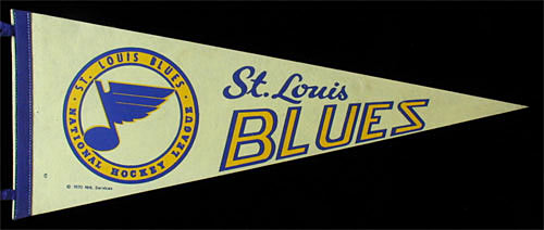 St. Louis Blues Hockey Pennant