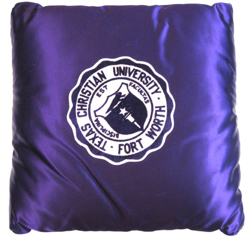 Texas Christian University TCU  Pillow