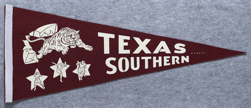 Texas Southern University Tigers Football Pennant