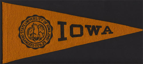 University of Iowa Mini Pennant