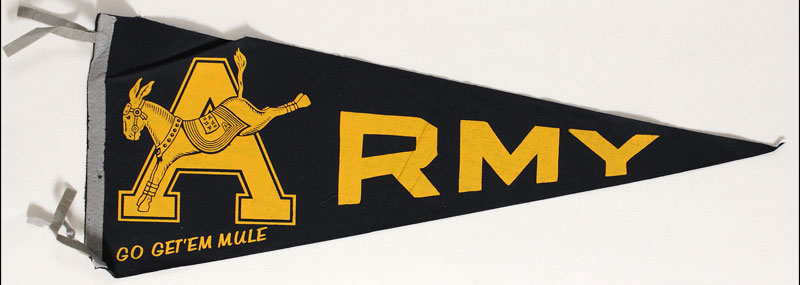 Army Football - Go Get'Em Mule Pennant