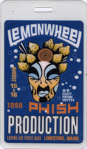 Phish Lemonwheel Laminate