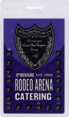 Phish New Years Eve 2000 Laminate