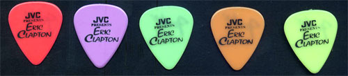 Eric Clapton Set of 5 Picks Guitar Pick