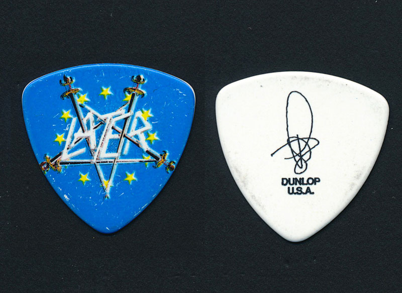 Slayer Tom Araya - Final Tour Australia Guitar Pick
