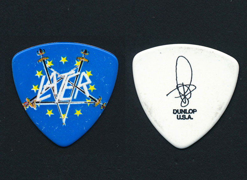 Slayer Tom Araya Final Tour Australia Guitar Pick