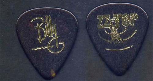 ZZ Top Billy Gibbons 1994 Antenna Tour Toroise Guitar Pick