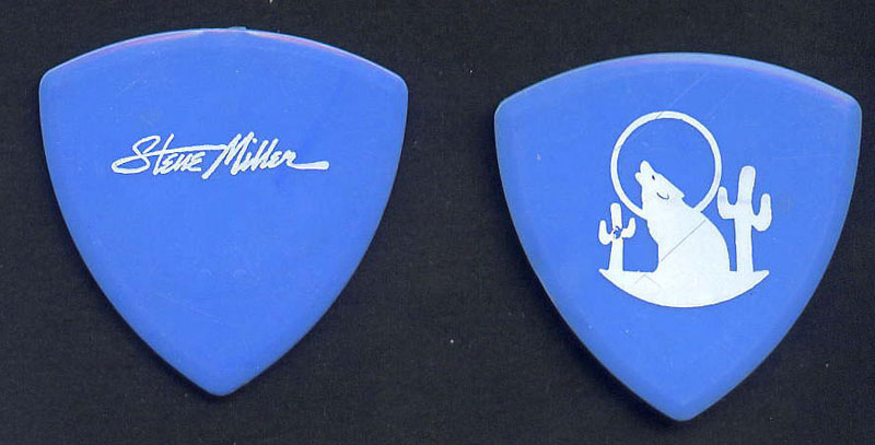 Steve Miller Blue Guitar Pick