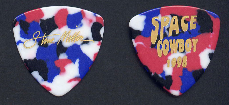 Steve Miller Space Cowboy Tour Multi-Color Guitar Pick