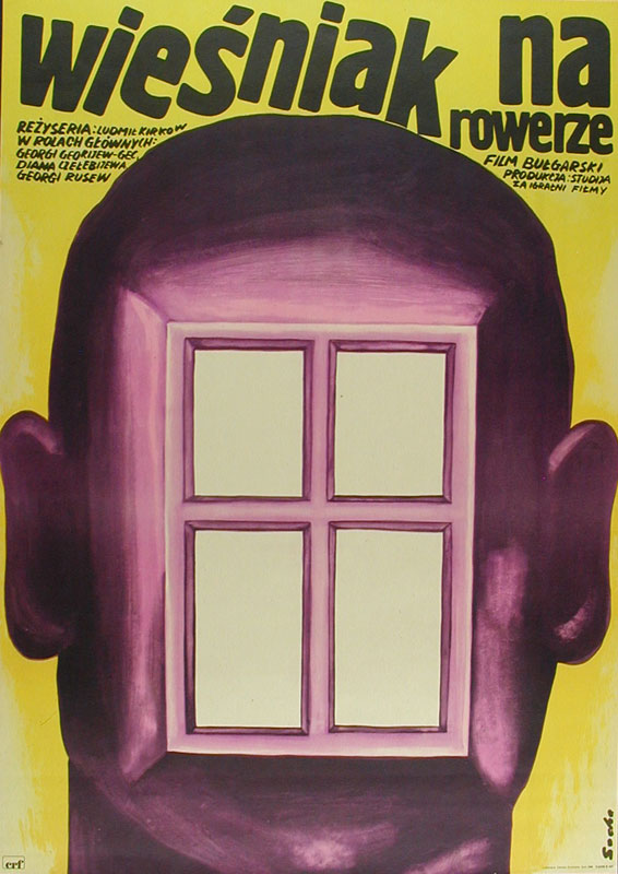 Wiesniak Na Rowerze Polish Movie Poster