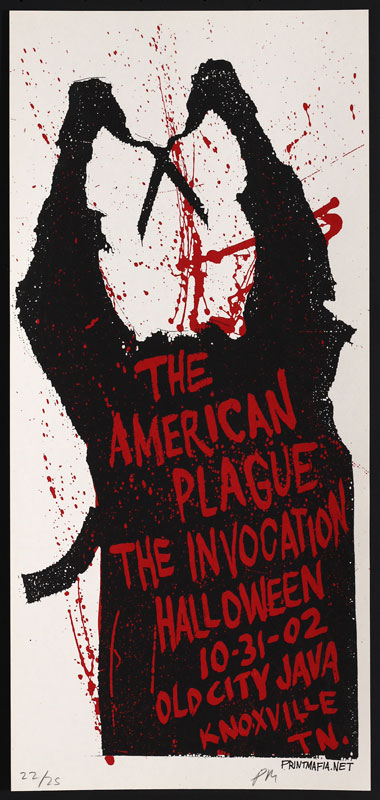 Print Mafia The American Plague Poster