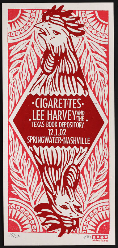 Print Mafia Cigarettes Poster