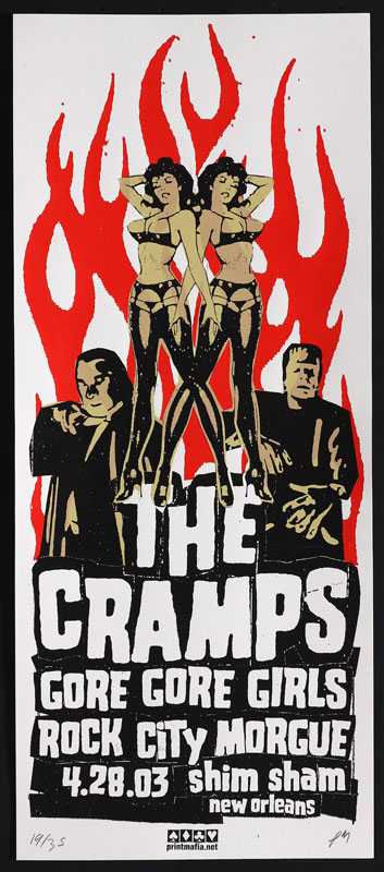 Print Mafia The Cramps Poster