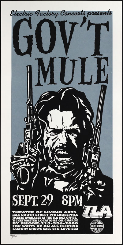 Print Mafia Gov't Mule Poster