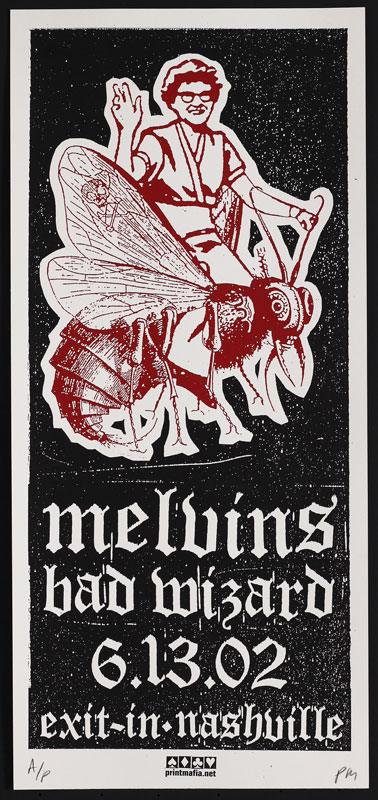 Print Mafia Melvins Poster