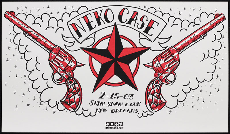 Print Mafia Neko Case Poster