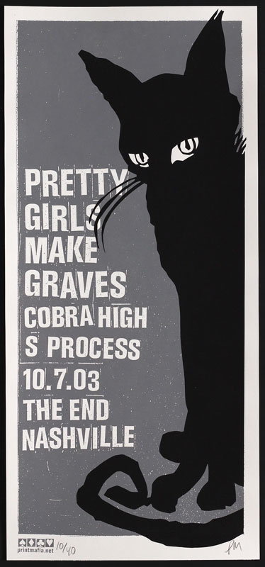 Print Mafia Pretty Girls Make Graves Poster