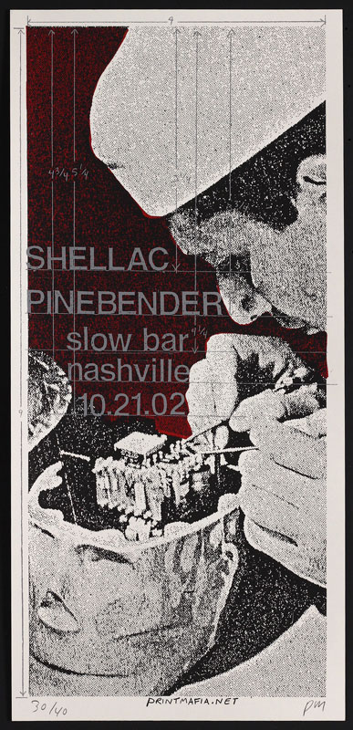 Print Mafia Shellac Poster