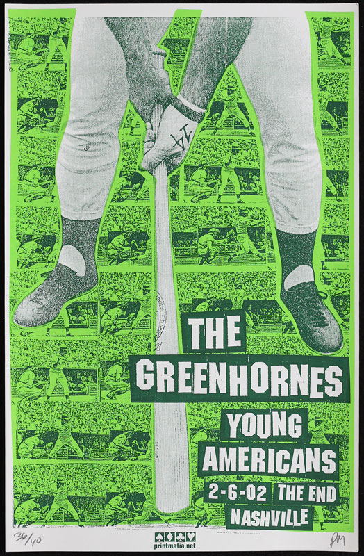 Print Mafia Greenhornes Poster