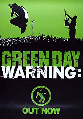 Green Day Warning Promo Poster