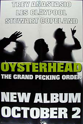 Oysterhead The Grand Pecking Order Album Release Promo Poster