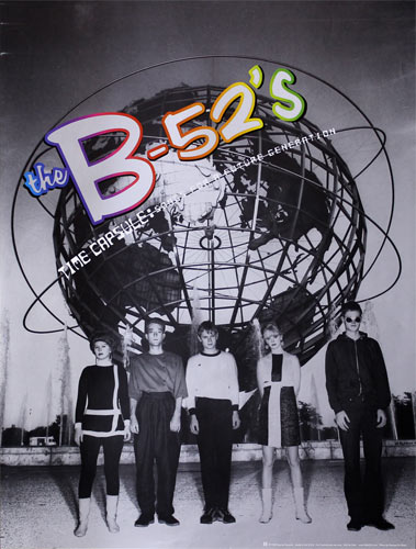 The B-52's Time Capsule Promo Poster