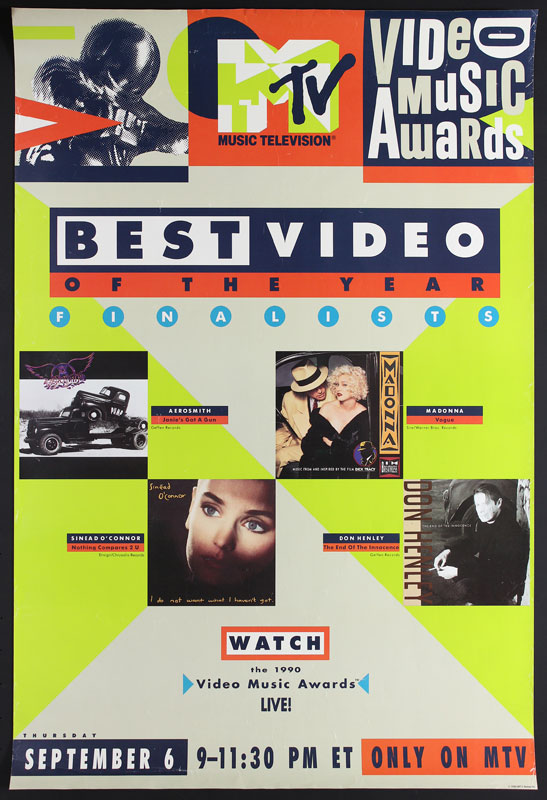 MTV Video Music Awards Promo Poster