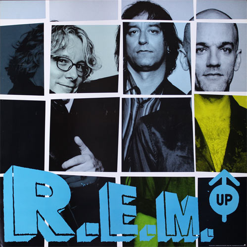 R.E.M. Up Album Release REM Promo Poster