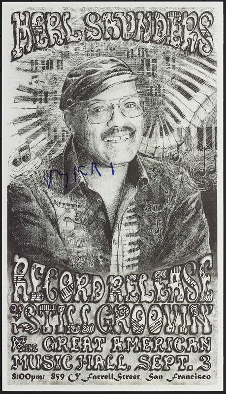 Merl Saunders Still Groovin' Promo Poster