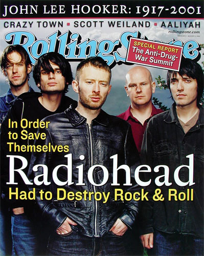 Radiohead Rolling Stone Promo Poster