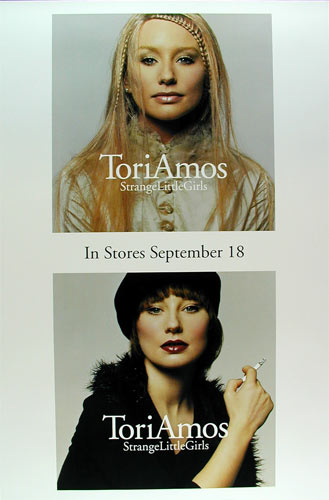 Tori Amos Strange Little Girls Promo Poster