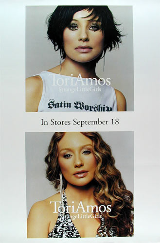 Tori Amos Strange Little Girls Promo Poster