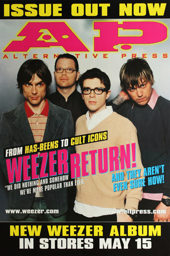 Weezer A.P. Alternative Press Photo Promo Poster