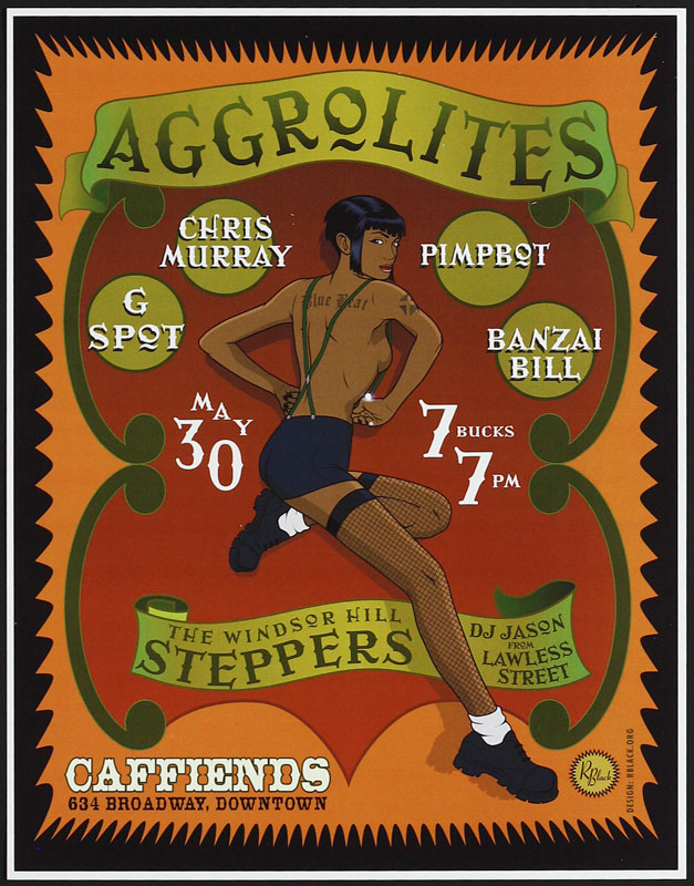 R. Black Aggrolites Poster