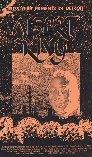 Carl Lundgren Albert King postcard