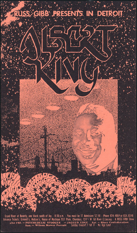 Carl Lundgren Albert King postcard