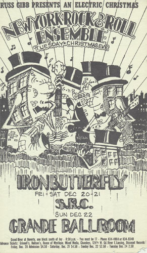 Carl Lundgren Iron Butterfly postcard