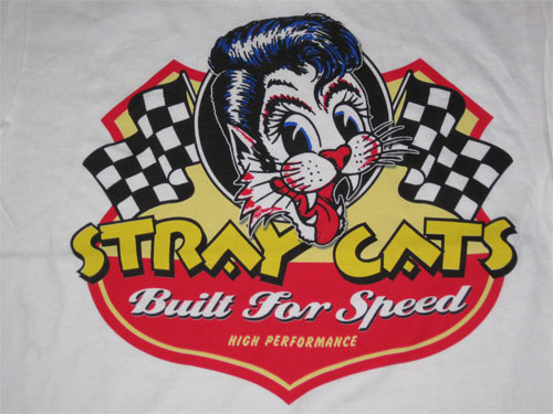 Stray Cats Built For Speed 2007 Tour T-Shirt