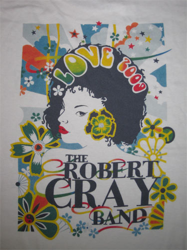 Robert Cray Band Love 2009 Tour Shirt Large T-Shirt