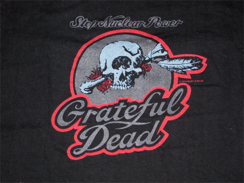 Grateful Dead Stop Nuclear Power Original Tour T-Shirt