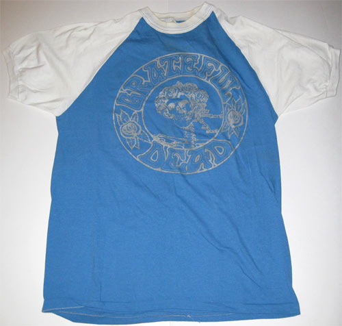 Grateful Dead Spartan Stadium 1979 Original Tour 3/4 Sleeve T-Shirt
