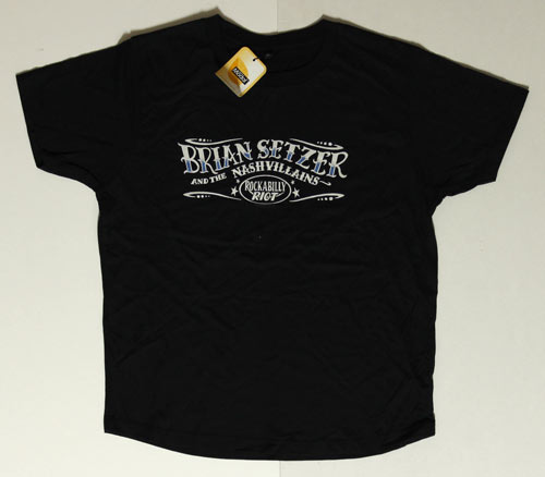 Brian Setzer and the Nashvillains - Rockabilly Riot T-Shirt